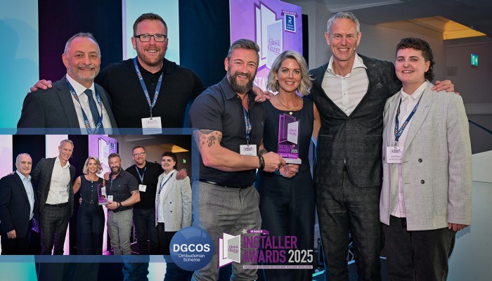 Double Win for DGCOS Member Radcliffe Glass & Windows at 2025 GGP Installer Awards